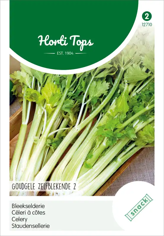 Markenware Staudensellerie Goldgelber 2 | Stangenselleriesamen von Hortitops