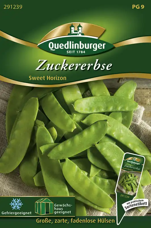 Zuckererbse Sweet Horizon | Zuckererbsensamen von Quedlinburger Sonderangebot
