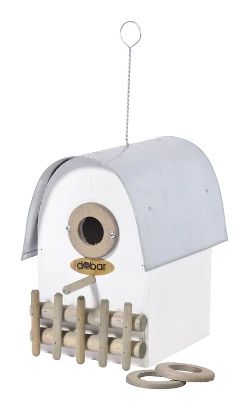 Nistkasten Rundhaus Elfenbein | Vogelhäuser von Dobar Heißes Angebot