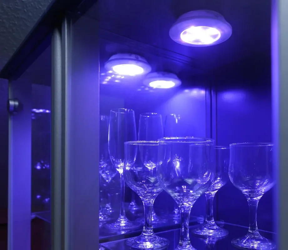 RGB LED-Licht mit Fernbedienung - 3er Set Aktuell