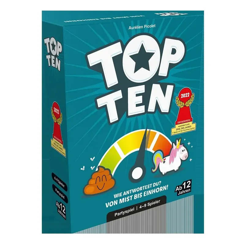 Markenware Top Ten - Partyspiel