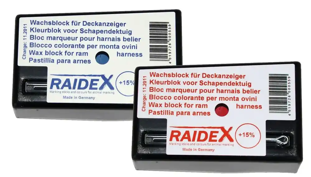 Wachsfarbblock RAIDEX, blau Wochenendangebot