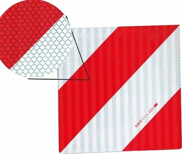 Preisreduziert Warntafel, links-einseitig, aus Stahlblech