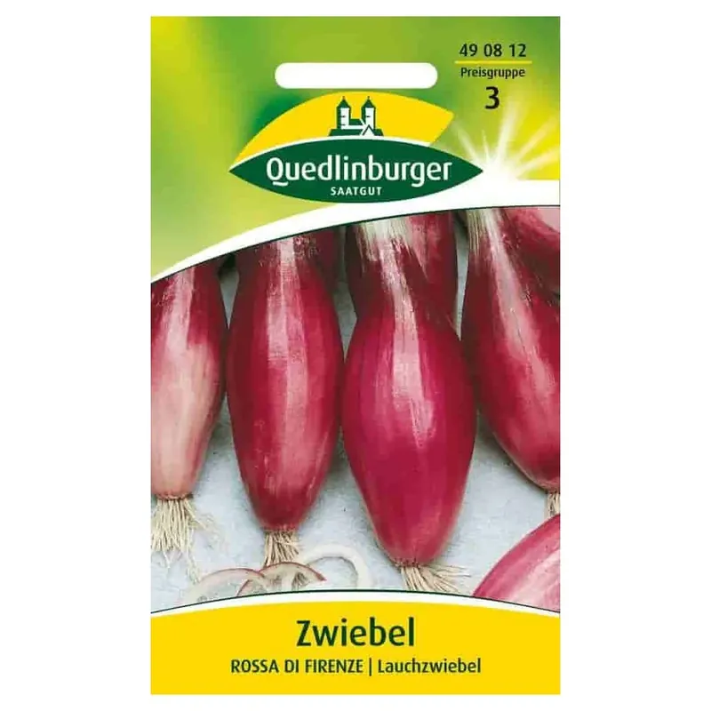 Zwiebeln, Rote Zwiebeln 'Rote von Florenz', Saatgut Sonderaktion