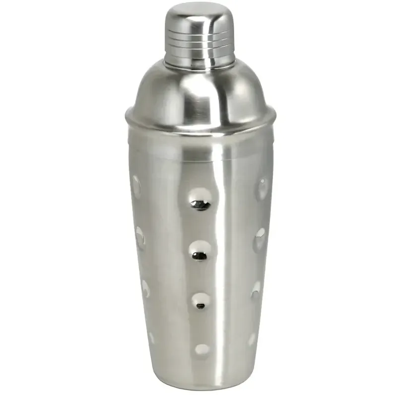 Nur Für Kurze Zeit Cocktail shaker 3tlg. - Edelstahl mit Sieb - 700 ml.
