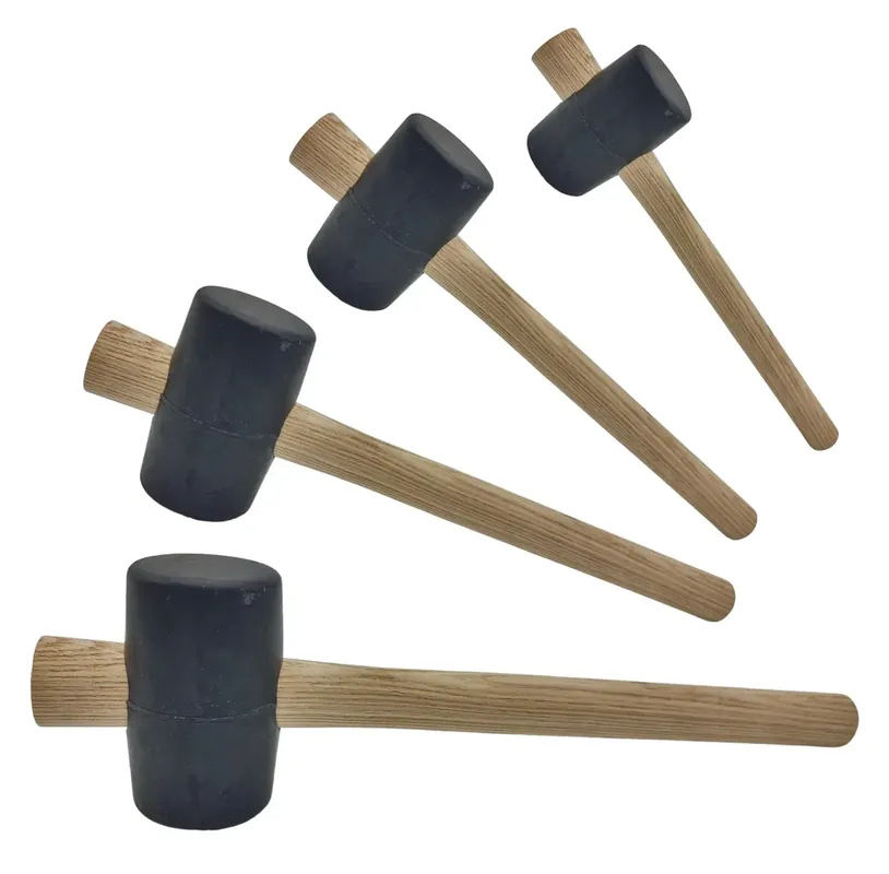 Gummihammer schwarz, 90mm Super-Preis