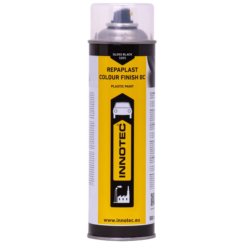 Wochenendangebot INNOTEC Repaplast Colour Finish BC 500ml black gloss