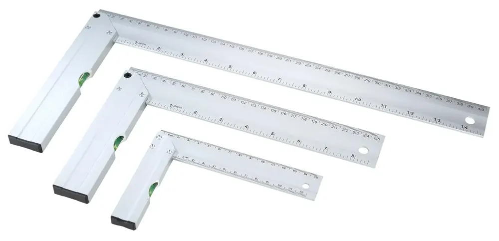 Anschlagwinkel-Set mit Libelle 3-teilig Knallerangebot